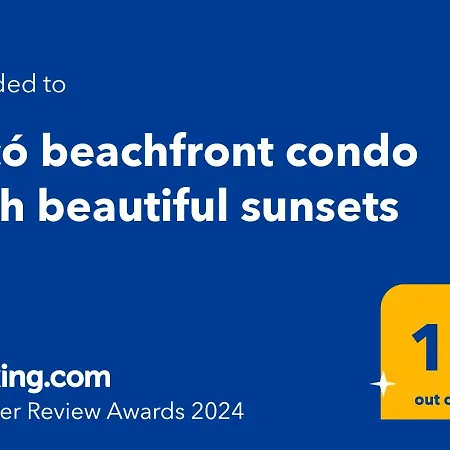 Jaco Beachfront Condo With Beautiful Sunsets
